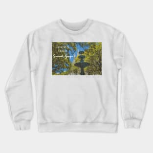 Lafayette Square Fountain, Savannah Georgia Crewneck Sweatshirt